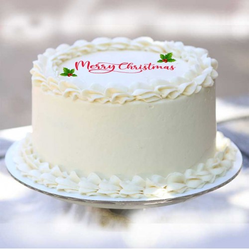 Merry Christmas Celebration Cake