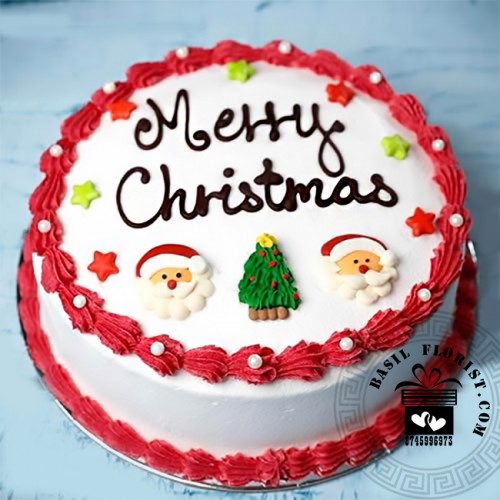 Merry Christmas Santa Cake